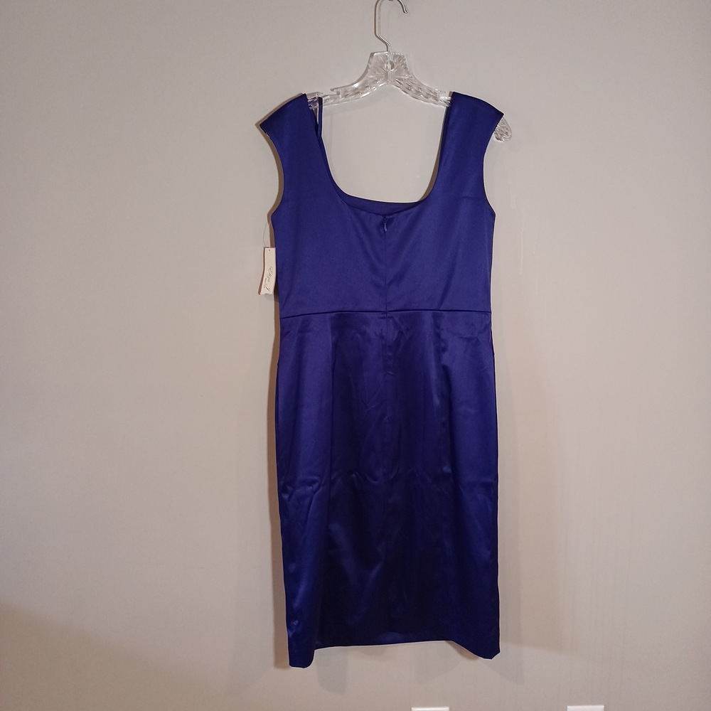 Eliza J New York Missy Dress In Grape Size 10 New NWT - Picture 2 of 7